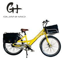 28inch OEM/ODM Chinese Manufacturer 500watt 10ah Hidden Battery Throttle Aluminium Frame Pedal Electric Cargo Bike